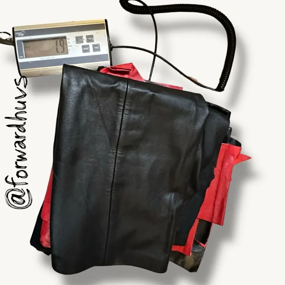 Scrap Leather Crafting Material  - 2 lbs
